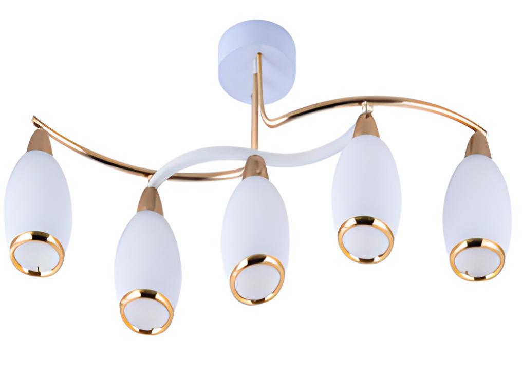 Люстра потолочная Sirius Ю 9766/5 на 5 плафонов