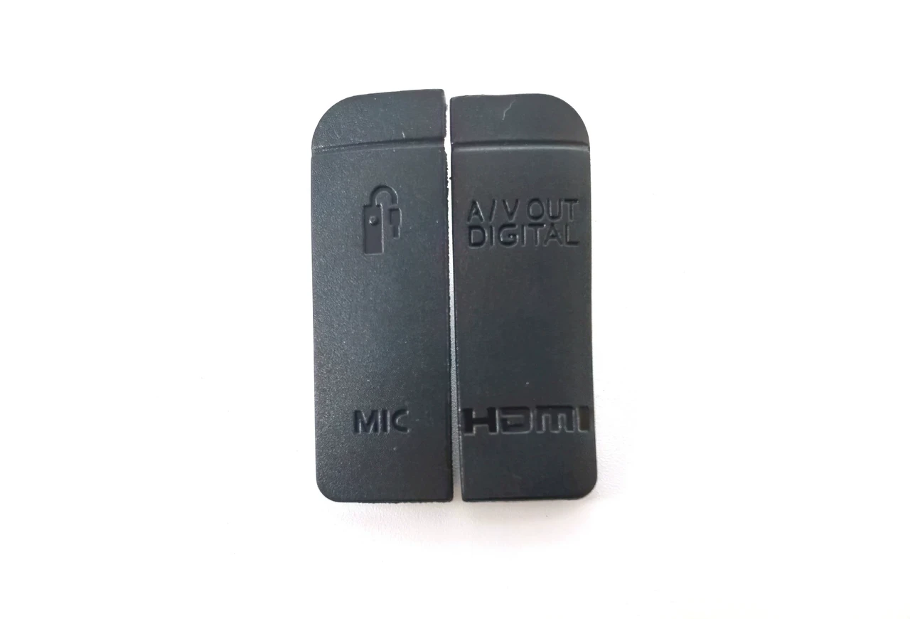Заглушка резинка USB разъем ДУ и Video OUT MIC для фотоаппарата Canon 6D 2 шт.