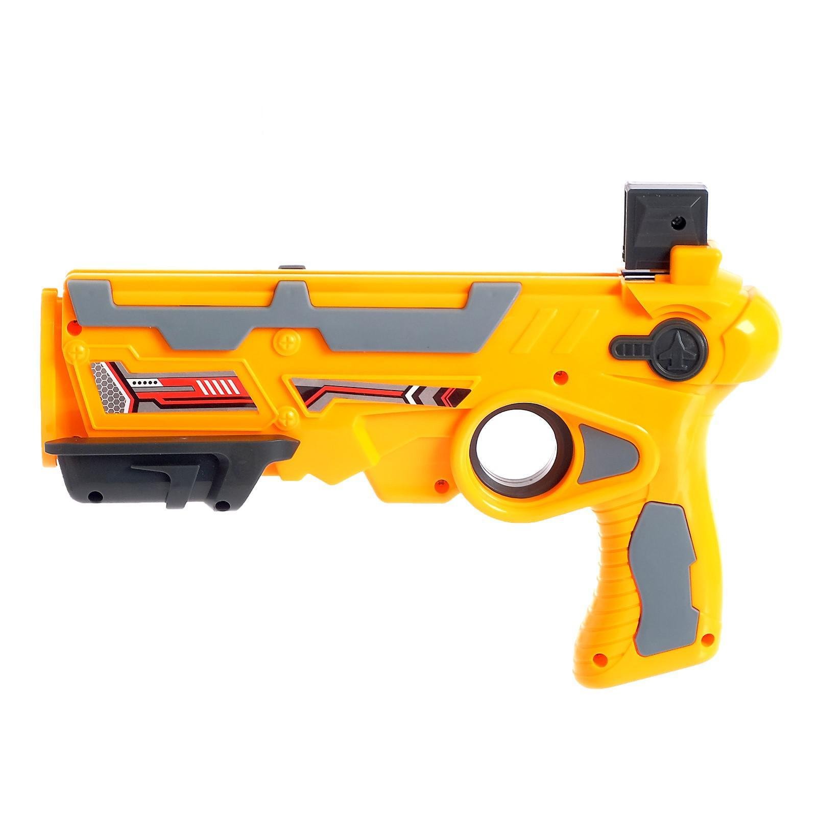 Пистолет детский Air Battle 331-8A стреляет самолетиками 4 шт. Желтый (12442217) Пистолет детский Air Battle 331-8A стреляет самолетиками 4 шт. Желтый (12442217)