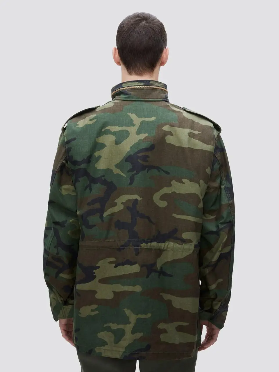 Куртка Alpha Industries M-65 Field Coat M Woodland Camo (MJM24000C1WM) - фото 3