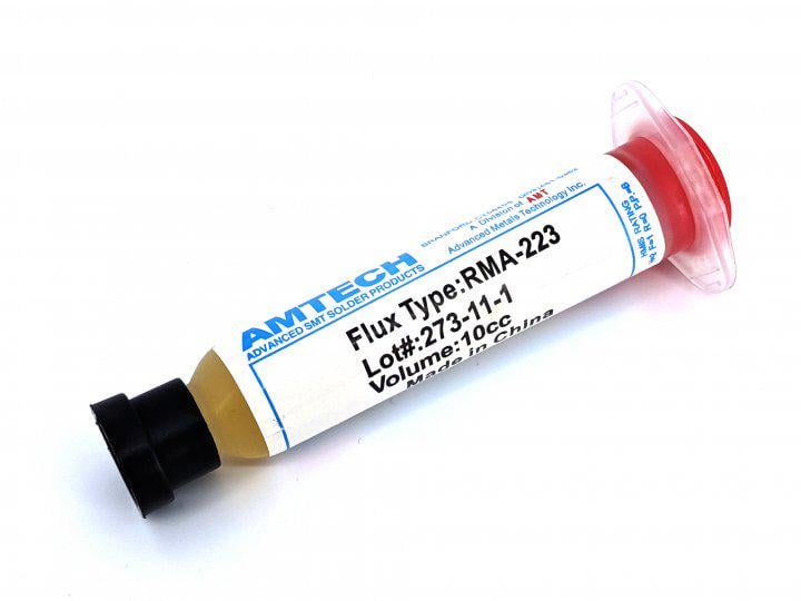 Флюс для пайки RMA-223-UV в шприце 10 кубов (9436207)