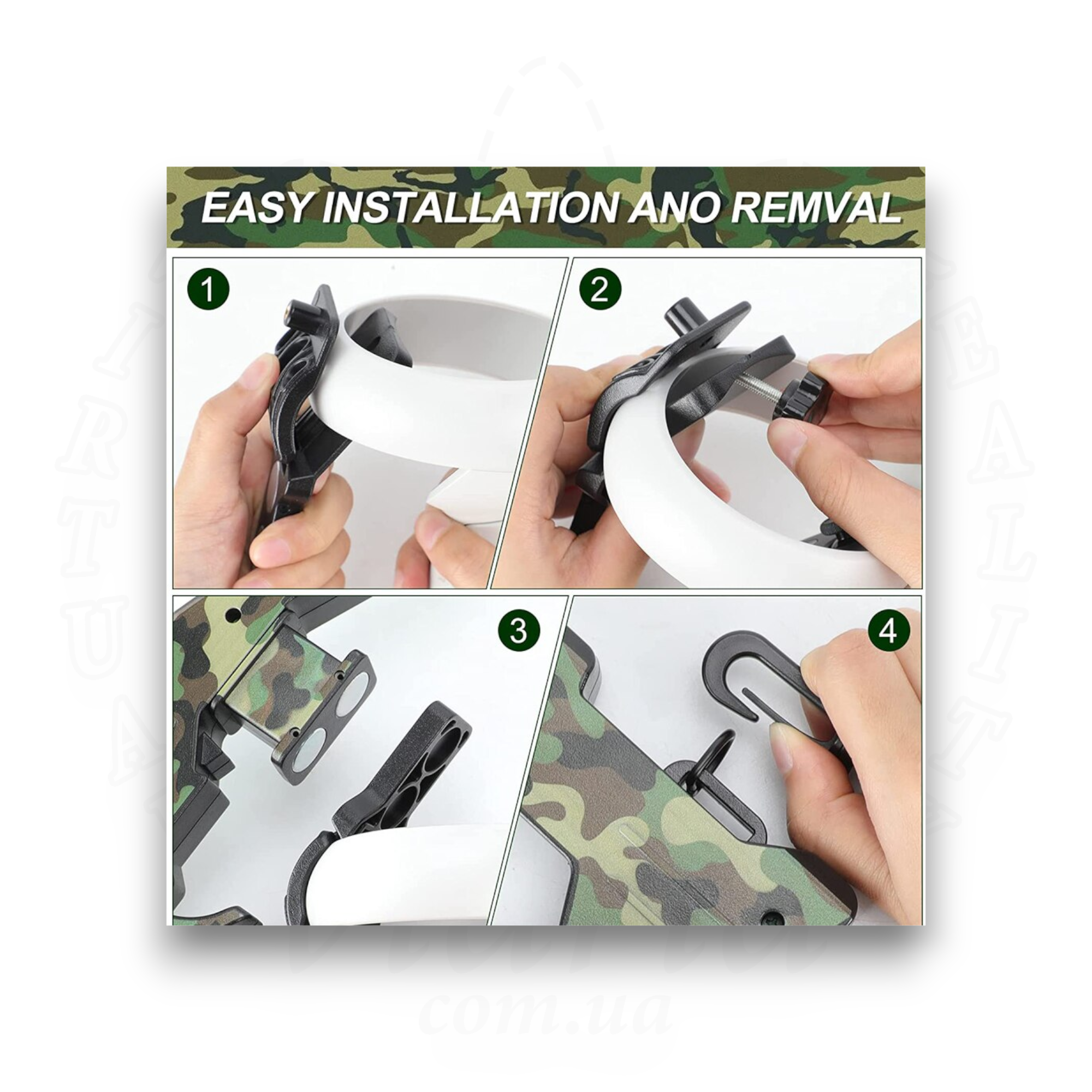 Винтовка для Meta Quest 2 Милитари (ACS-VMFMQ2) - фото 5