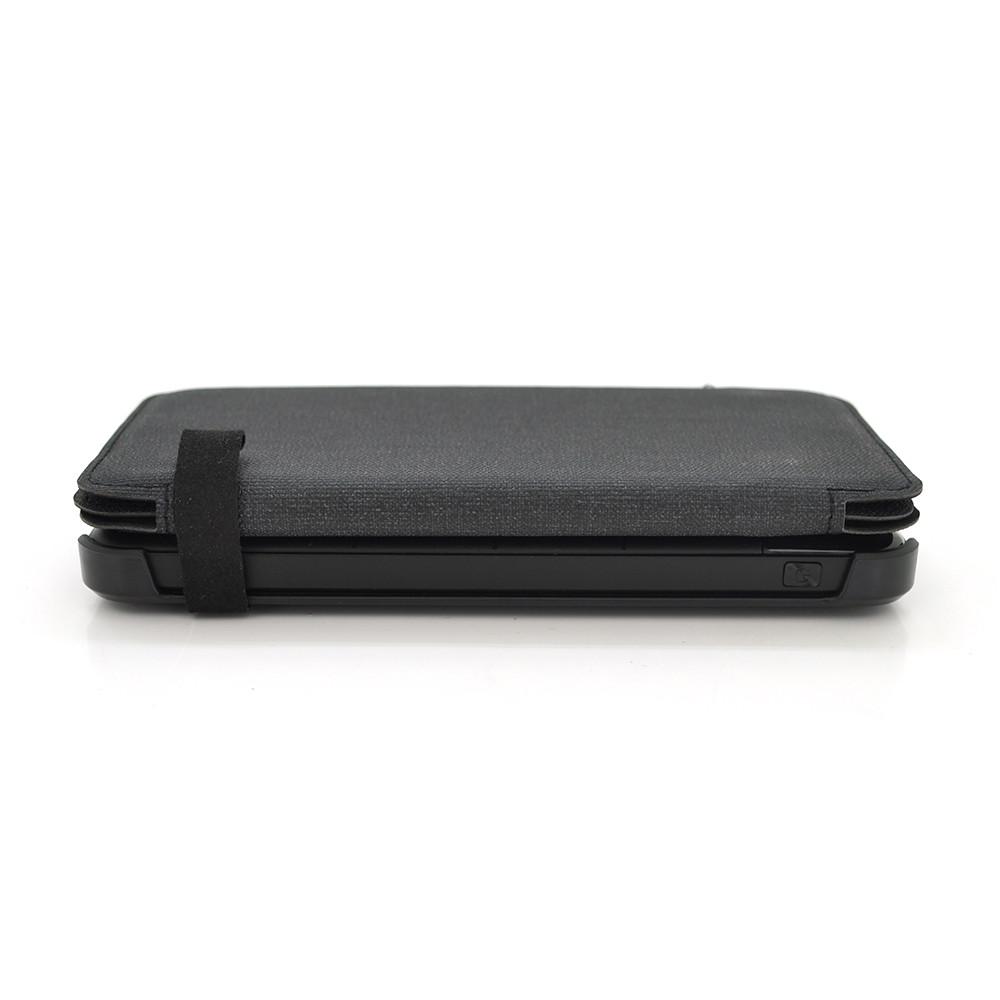 Повербанк Black Corton 1705-4 12000 mAh Solar 5V/200 mAh 2xUSB 5V/1A/2,1A USB microUSB ударозащищенный/прорезиненный (DR012267) - фото 6