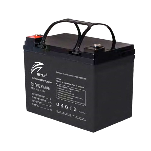 Аккумуляторная батарея Ritar BMS15 4S LiFePO4 12,8V 30 Ah 384Wh для солнечных систем (33030)