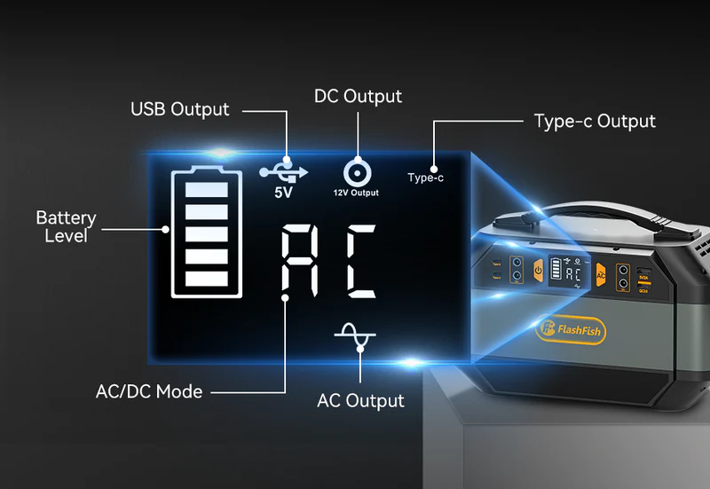 Зарядная станция FlashFish P56 330 Вт 288 Вт/час (2648) - фото 5