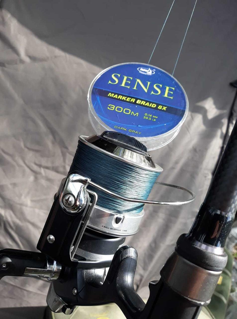 Маркерный плетеный шнур Katran Marker Braid Sense 0,14 мм 300 м (МВ4) - фото 4 Маркерный плетеный шнур Katran Marker Braid Sense 0,14 мм 300 м (МВ4) - фото 4