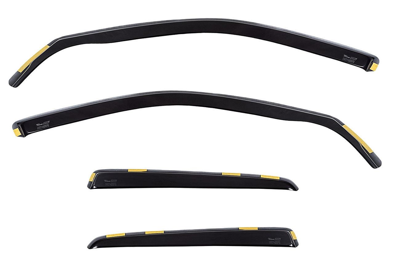 Дефлекторы окон вставные Opel Vectra B 1995-2002 4D 25332 (12697213)