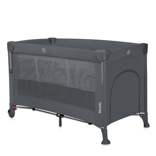 Кроватка-манеж Lionelo ELLEN Concrete Grey