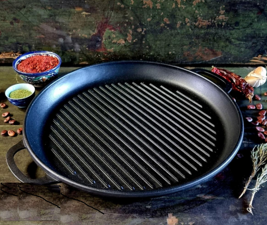 Жаровня-гриль Maysternya чавунна 40х4 см (400-40Gr) - фото 2