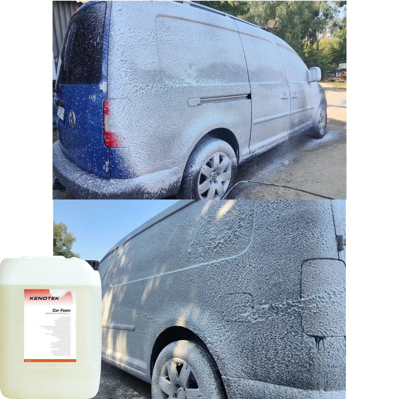 Шампунь для ручной мойки CAR FOAM Kenotek Лайм профессиональный для второй фазы мойки 1 л на разлив - фото 3 Шампунь для ручной мойки CAR FOAM Kenotek Лайм профессиональный для второй фазы мойки 1 л на разлив - фото 3