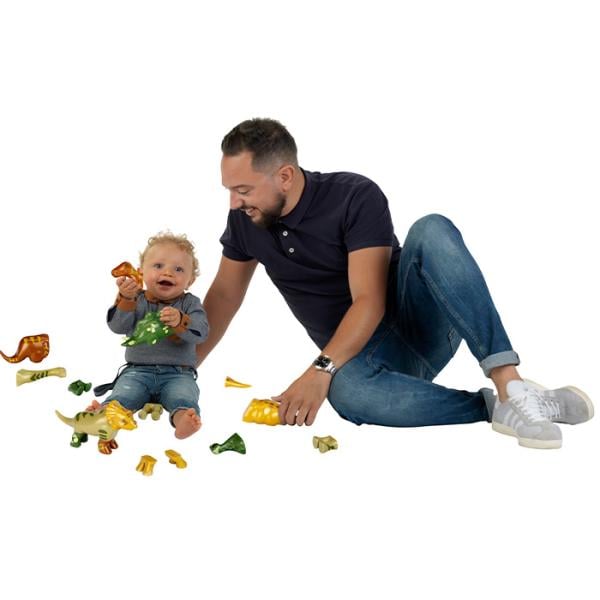 Пазл магнитный Klein Динозавры 4шт. (0085) - фото 6