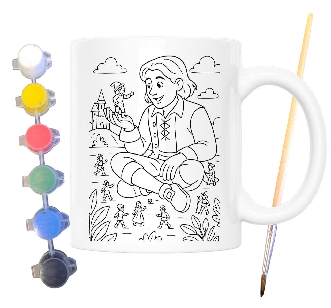 Набір для творчості кружка розмальовка за мотивами Мандри Гуллівера Джонатана Свіфта 330 мл Білий (КР0173) - фото 2 Набір для творчості кружка розмальовка за мотивами Мандри Гуллівера Джонатана Свіфта 330 мл Білий (КР0173) - фото 2