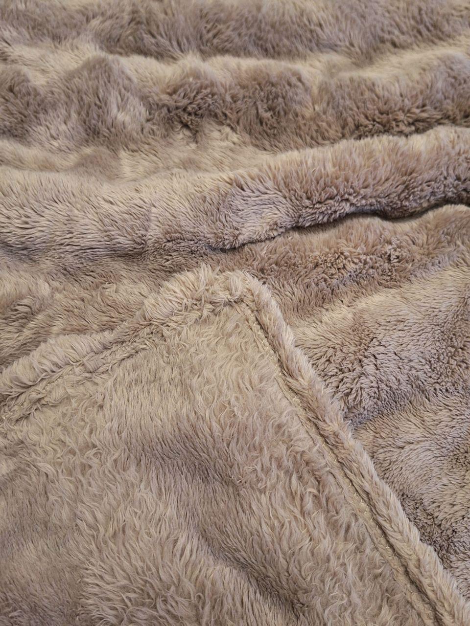 Плед-покрывало флисовый Colorful Home Шторм 200х220 см Капучино (1432) - фото 5 Плед-покрывало флисовый Colorful Home Шторм 200х220 см Капучино (1432) - фото 5