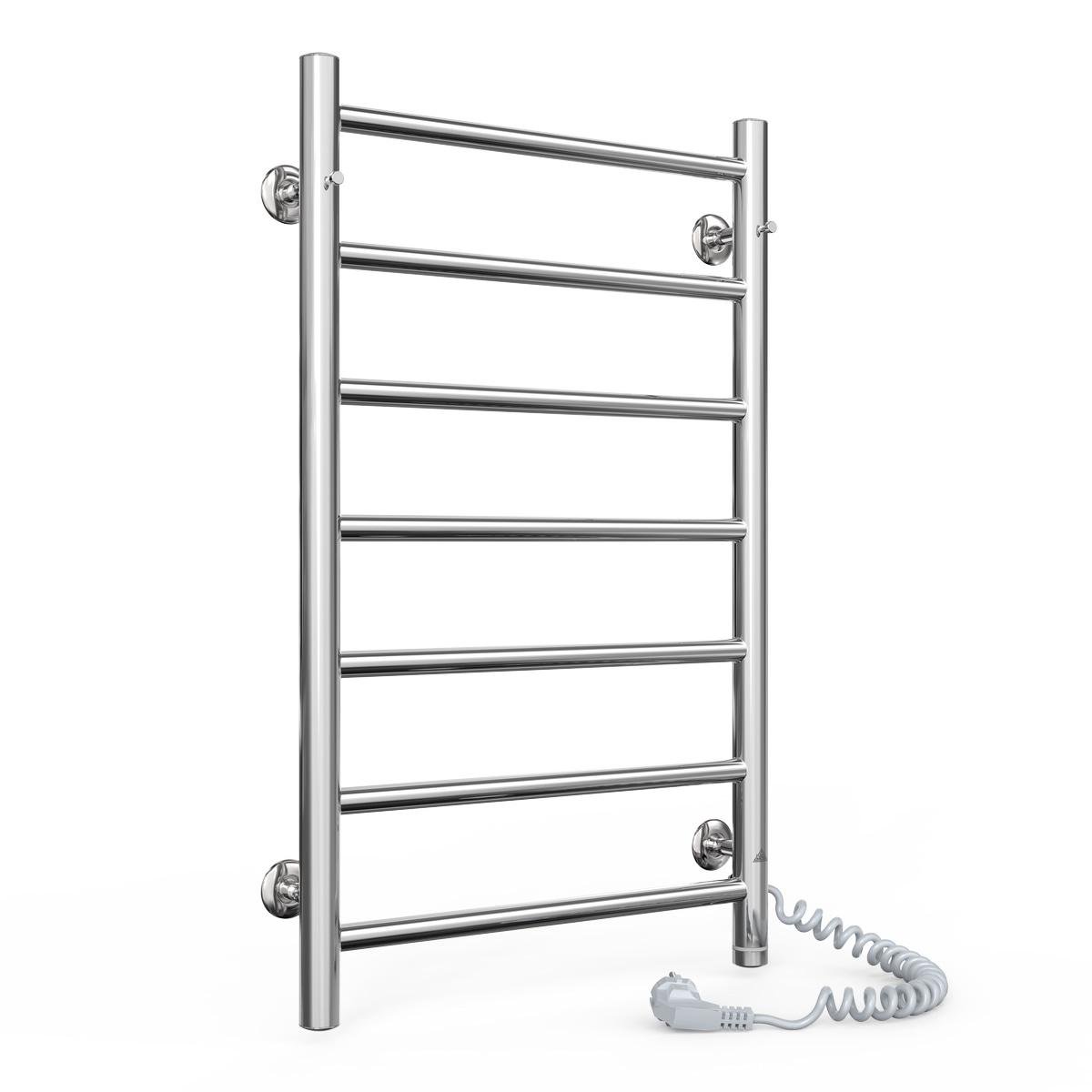 Полотенцесушитель электрический для ванной Laris Альфа П 7 из нержавеющей стали 400х700 мм Е сенсорная Хром (147-127-73207815) Полотенцесушитель электрический для ванной Laris Альфа П 7 из нержавеющей стали 400х700 мм Е сенсорная Хром (147-127-73207815)