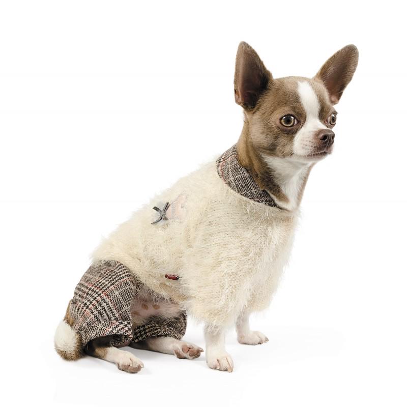 Костюм Pet Fashion Флер S Білий (100744)
