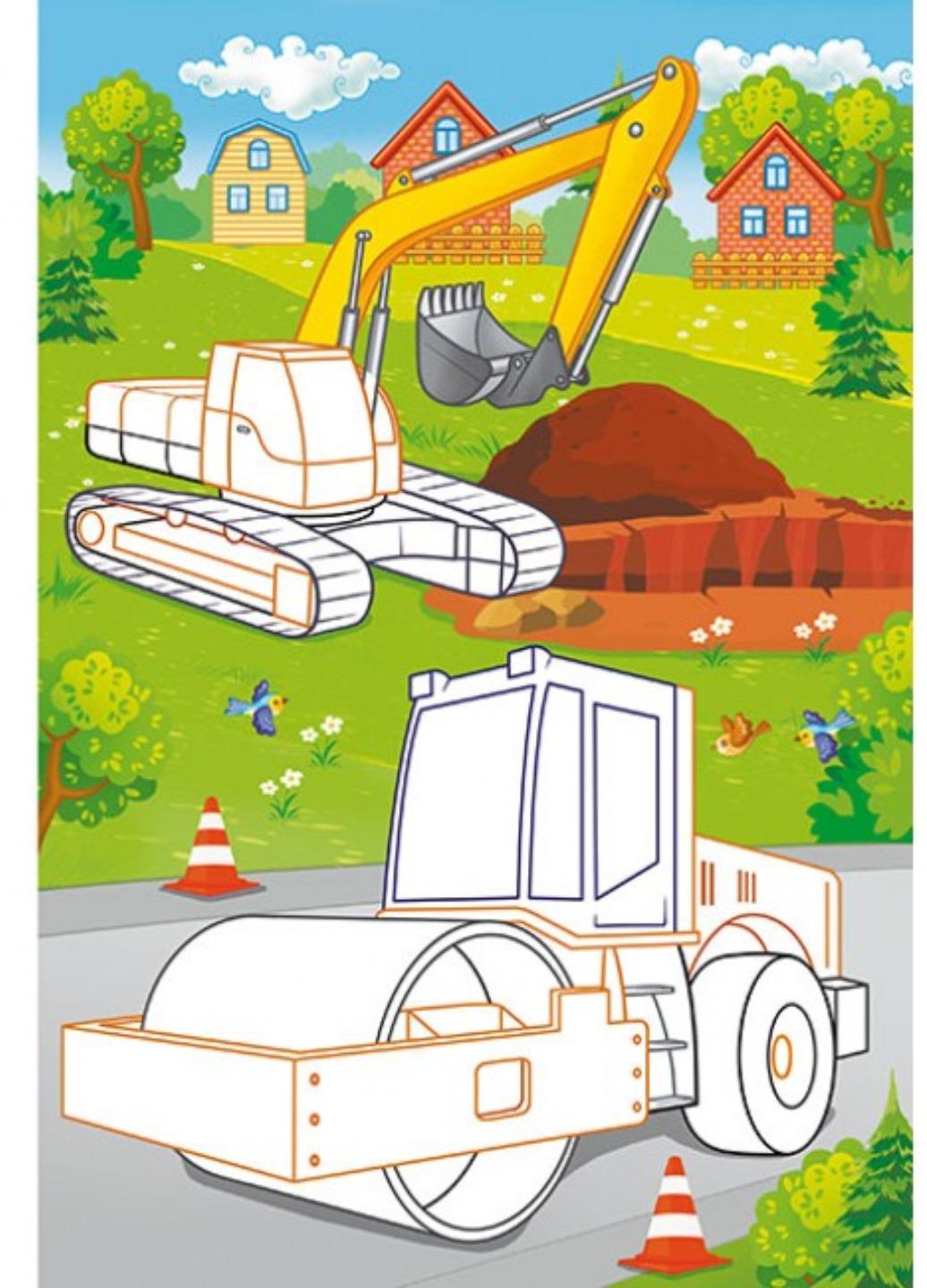 Дитяча аплікація "Аплікації для малят Техника" - фото 4 Дитяча аплікація "Аплікації для малят Техника" - фото 4