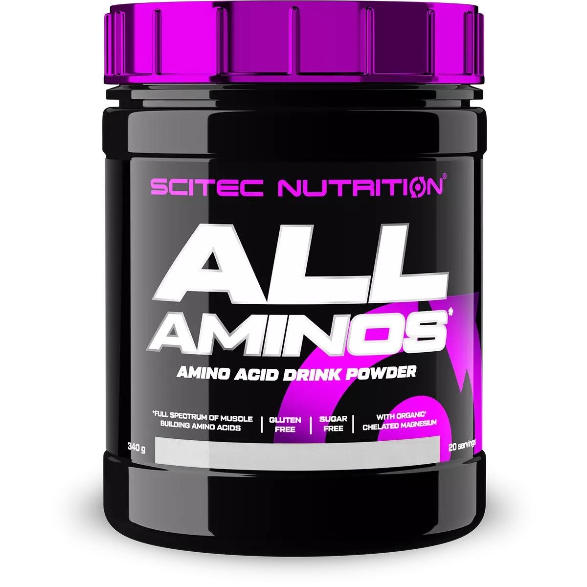 Аминокислота Scitec All Aminos 340 г Зеленый чай с малиной (11588V16380)
