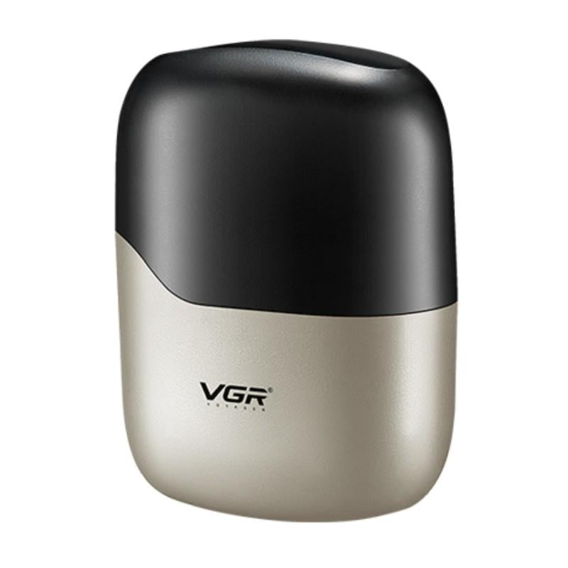 Електробритва роторна VGR V-345 акумуляторна з водонепроникним корпусом Сірий (GR-05500)