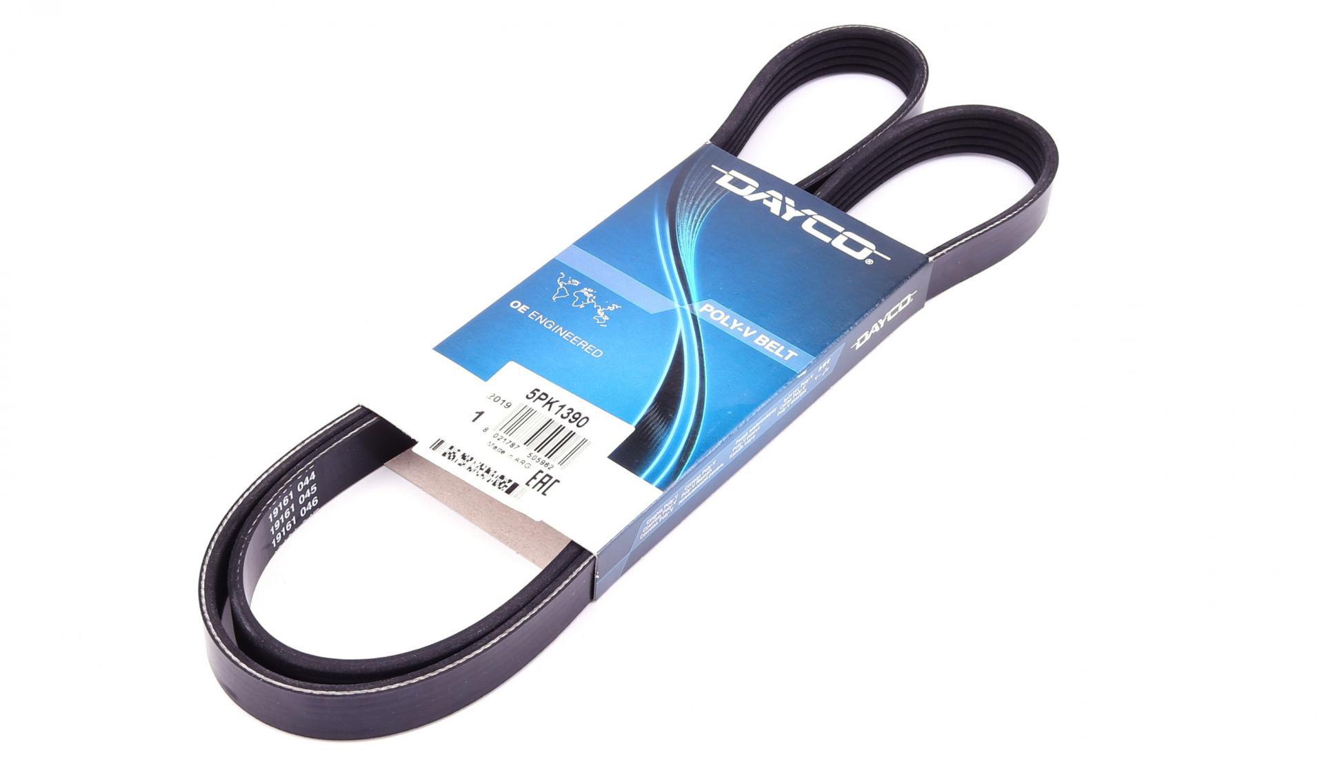 Ремень генератора DAYCO Mitsubishi Space Runner/Wagon 2.0/2.4 GDI 99-04 (5PK1390)