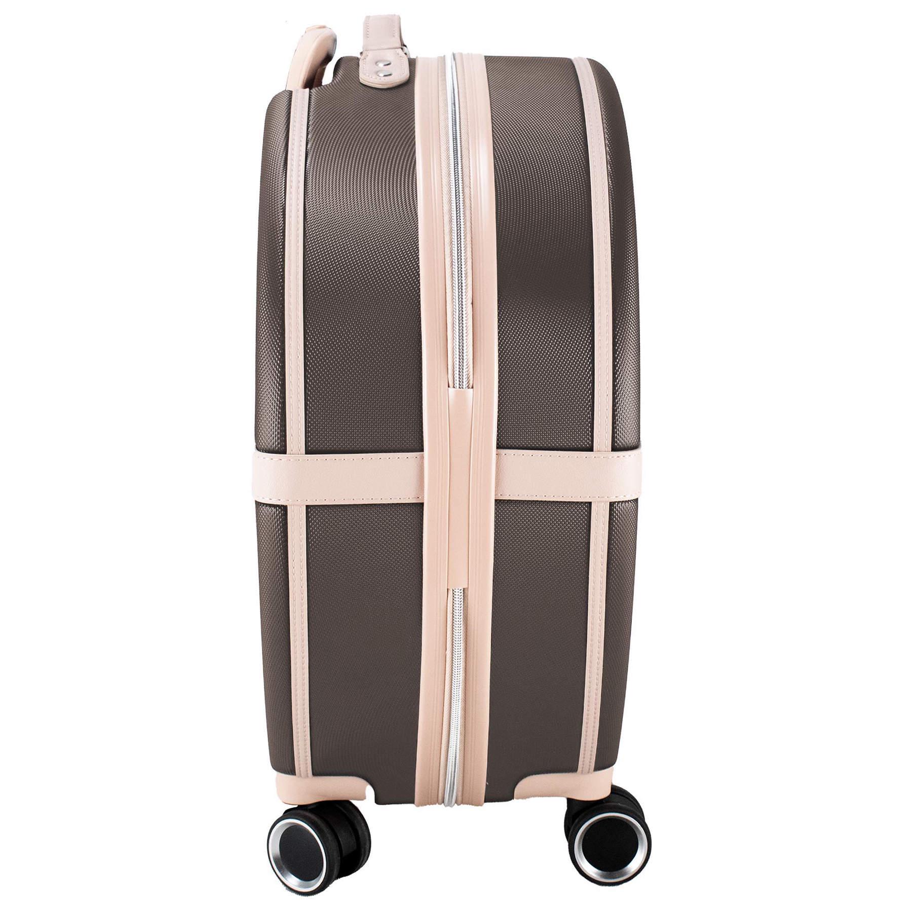 Валіза під ручну поклажу SEMI LINE 20" ABS-Plastic S Brown (T5673-2) - фото 5 Валіза під ручну поклажу SEMI LINE 20" ABS-Plastic S Brown (T5673-2) - фото 5