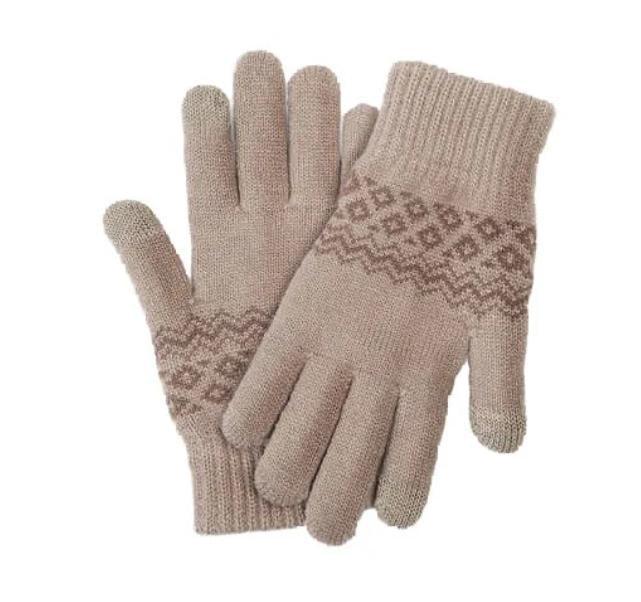 Перчатки зимние FO Touch Screen Gloves для сенсорных экранов Бежевый (2016P)