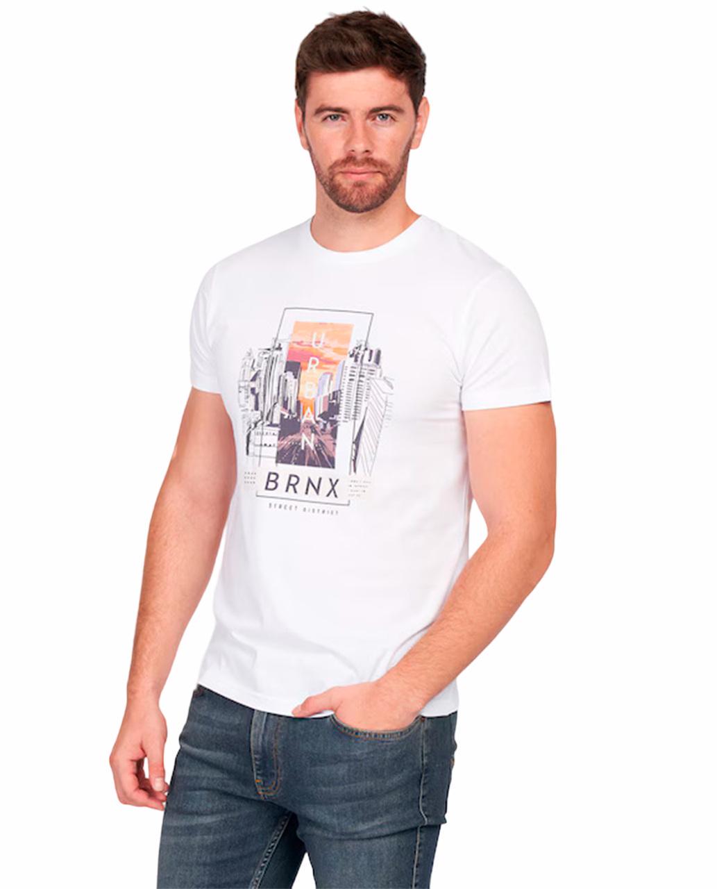 Футболка чоловіча Timeout 10172991.101 XL Білий (5942723030634)