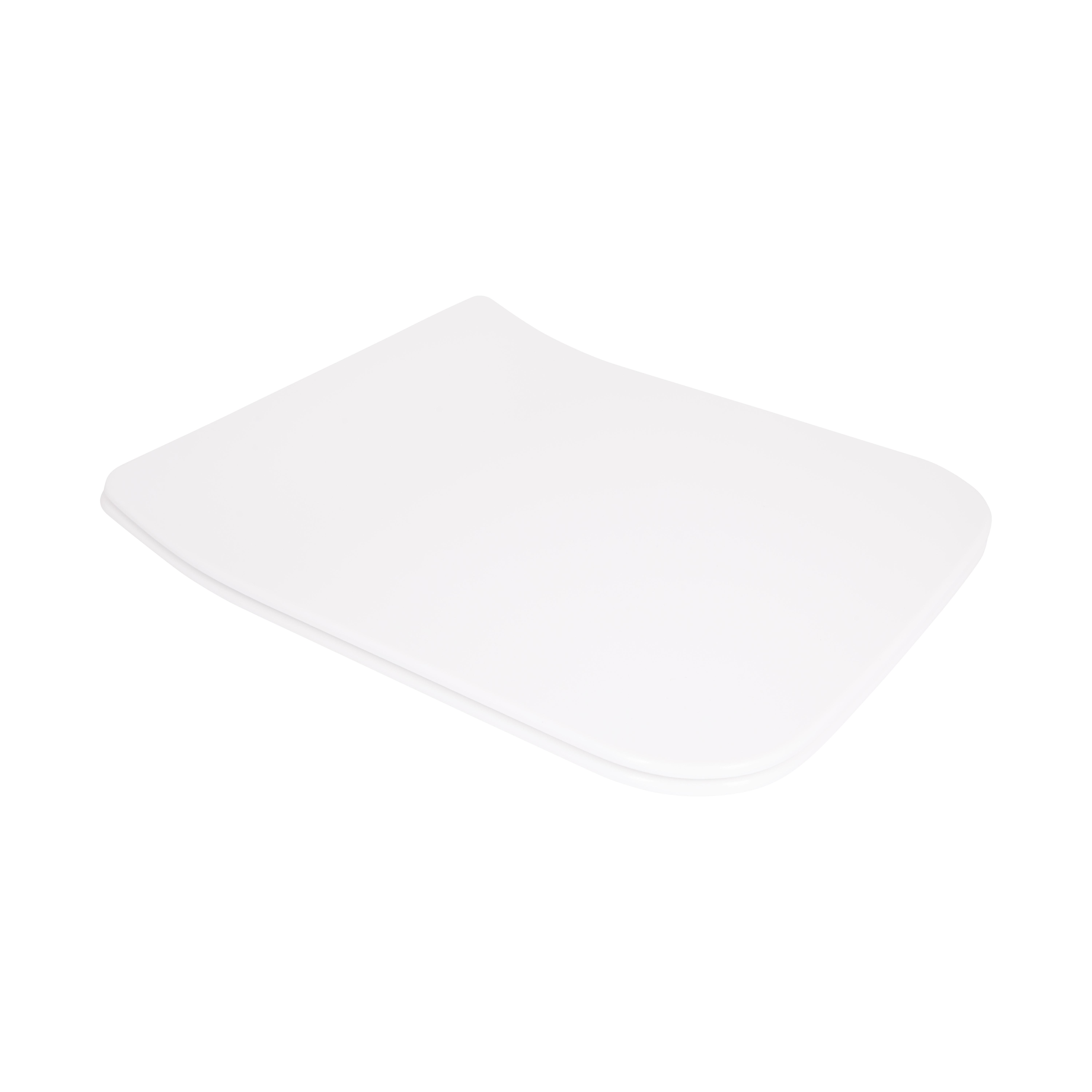Сиденье для унитаза Qtap Crow 640 Slim Duroplast/Quick Release с микролифтом 460x350x47 мм White (QTSC179W48700)