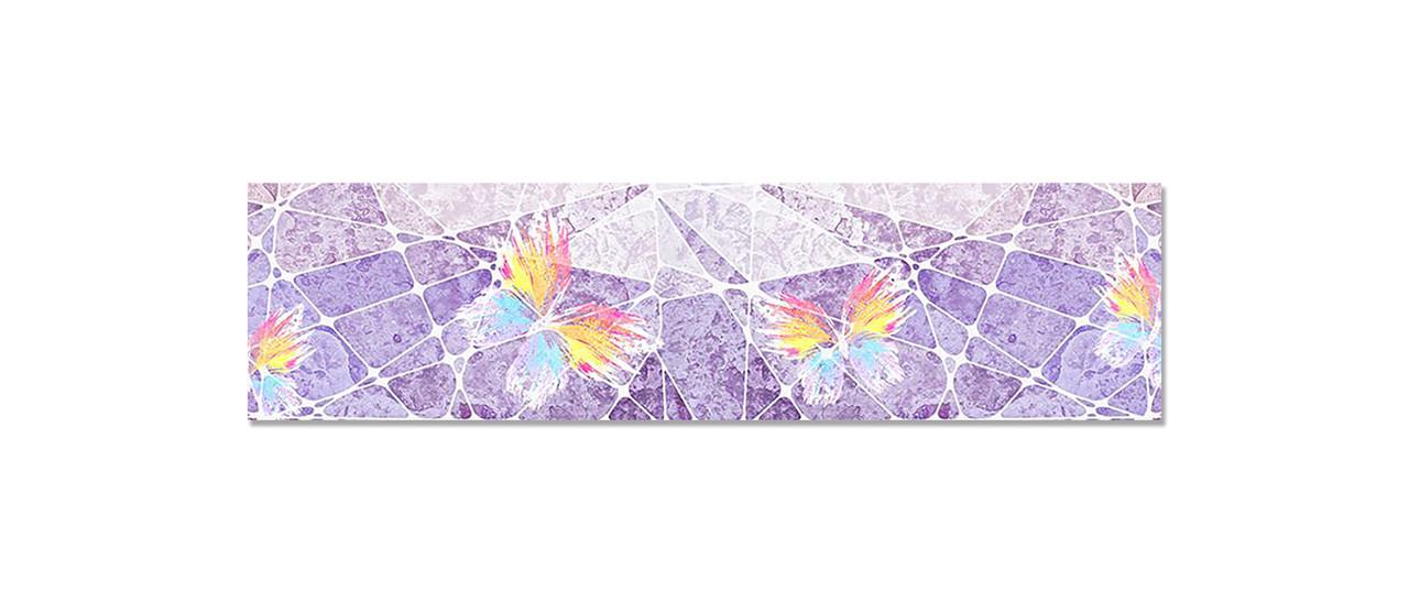 Наклейка виниловая на кухню Zatarga Красочные Бабочки 650х2500 мм (1283915496)