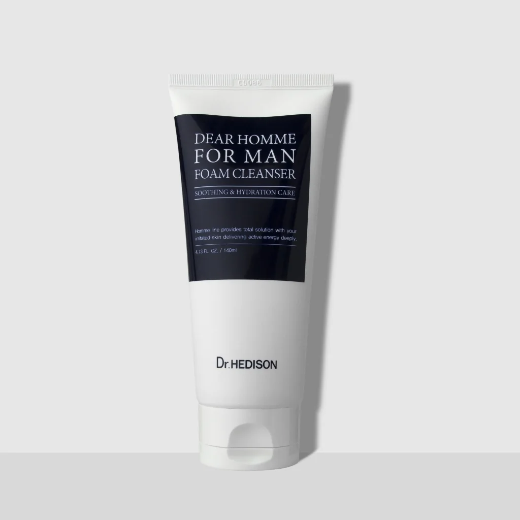 Пінка заспокійлива Dr.HEDISON Man Foam Cleanser для вмивання від подразнень 140 мл (12130050)