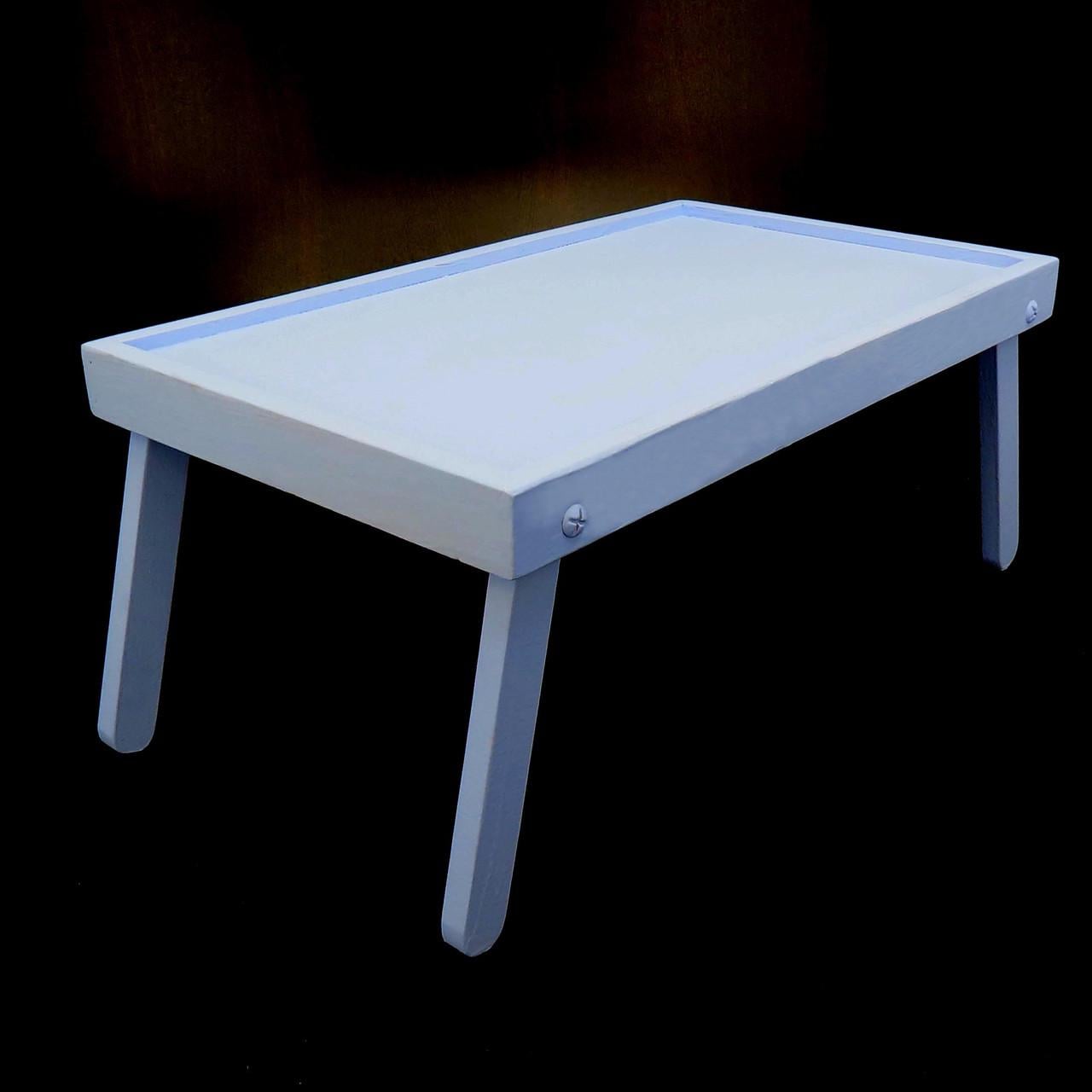 Столик-поднос для завтрака из дерева Орегон Ирис (СТП-000152)