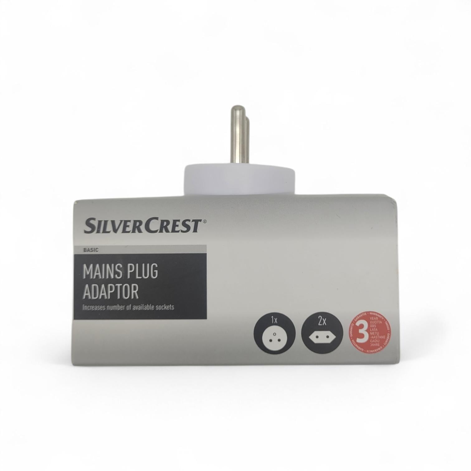 Сетевой адаптер-тройник SilverCrest с выключателем (D1-00496) - фото 4