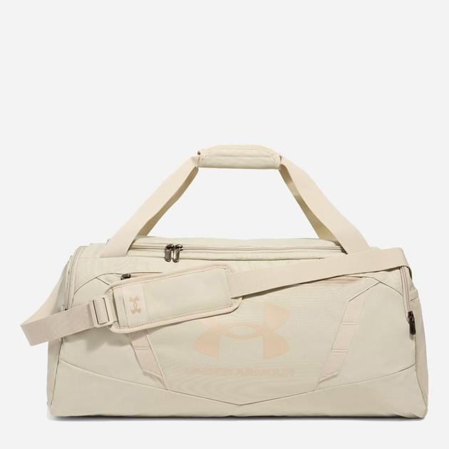 Спортивна сумка Under Armour Undeniable 5.0 Duffle MD 58L Уні 62х29х30 см Бежевий (1369223-290)