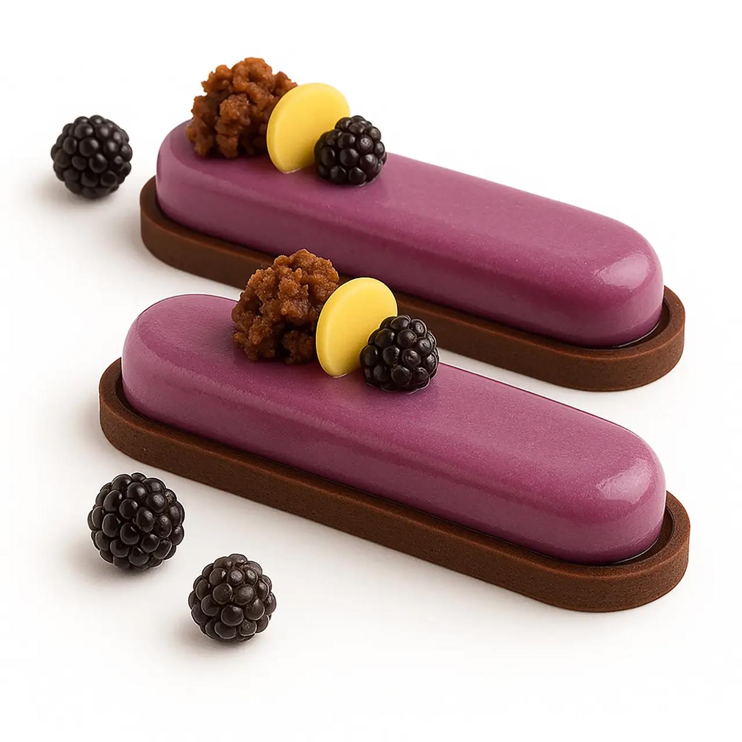 Набір формочок для еклерів/тістечок та тарталеток 4 шт. 20х4х2,5 см - фото 11 Набір формочок для еклерів/тістечок та тарталеток 4 шт. 20х4х2,5 см - фото 11