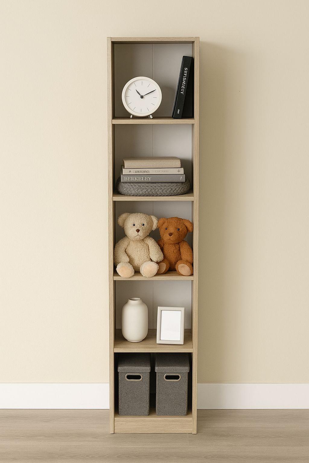 Стелаж напольный MEBLIBUD MODERN 200х40х30 см Дуб сонома - фото 3 Стелаж напольный MEBLIBUD MODERN 200х40х30 см Дуб сонома - фото 3