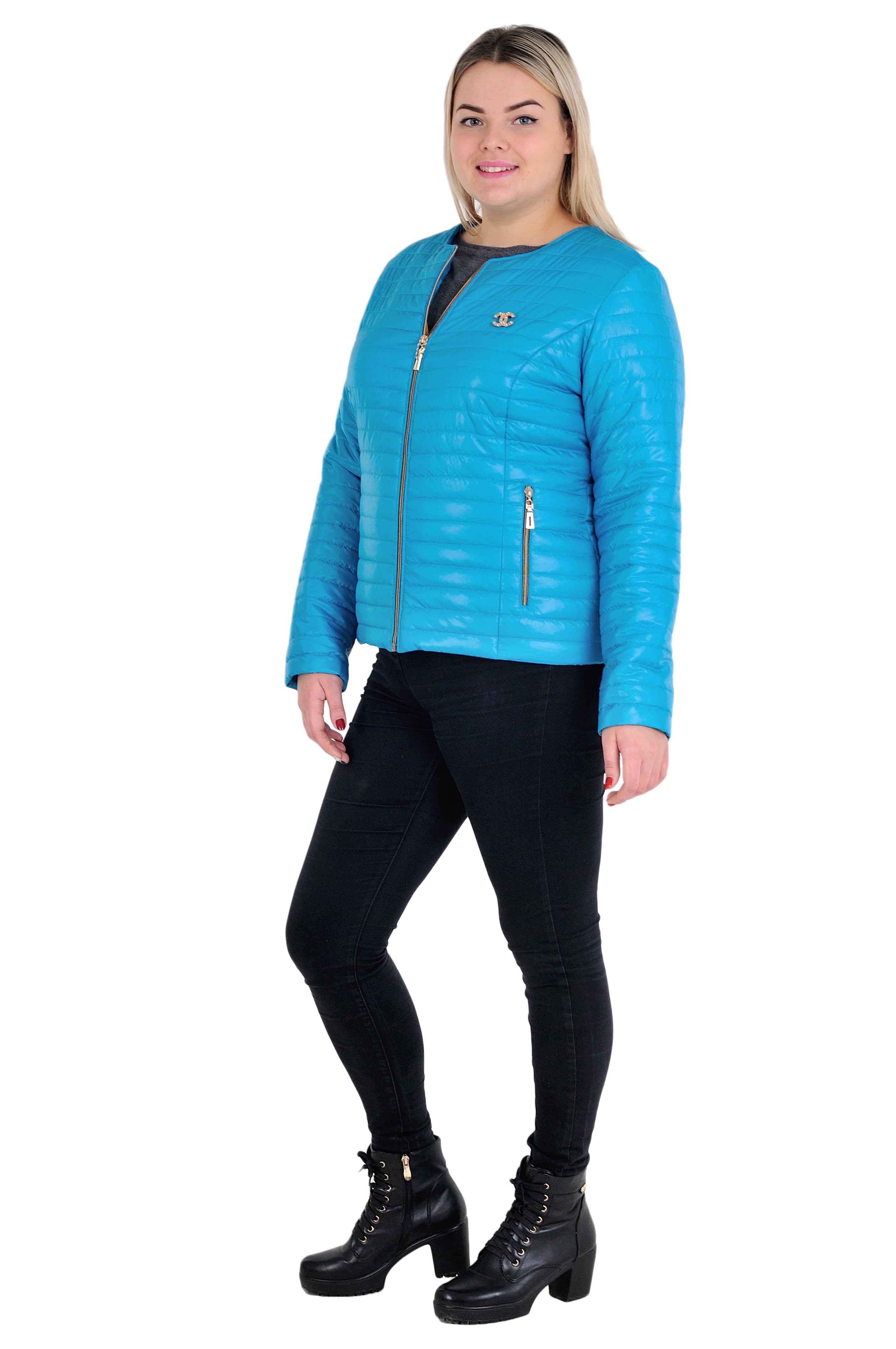 Куртка женская Fashions Sanny р. 58 Бирюзовый (№3502-бр-мк)