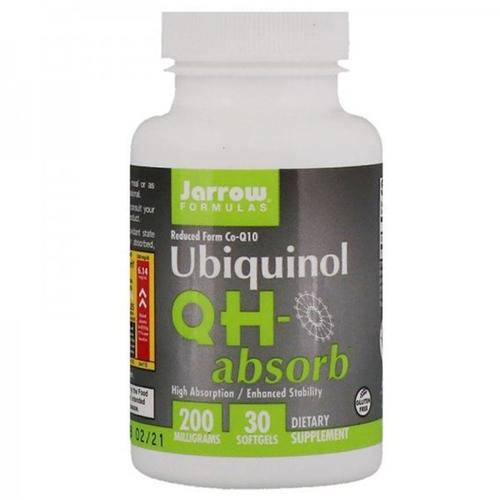 Коэнзим Jarrow Formulas Ubiquinol QH-Absorb 200 мг 30 Softgels