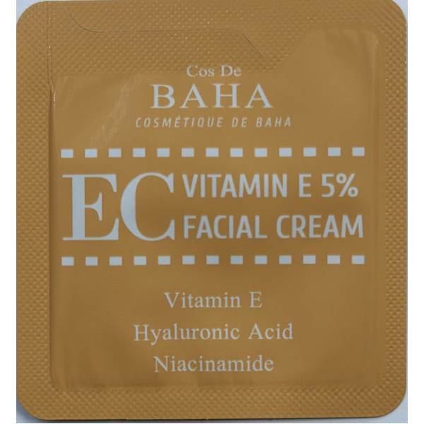 Крем для лица антиоксидантный Cos de BAHA EC Vitamin E 5% Facial Cream 1,5 мл (2907392402) Крем для лица антиоксидантный Cos de BAHA EC Vitamin E 5% Facial Cream 1,5 мл (2907392402)