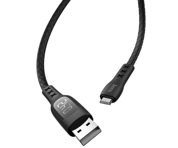 Кабель Data Hoco S6 Sentinel Micro 1,2 м Black - фото 2 Кабель Data Hoco S6 Sentinel Micro 1,2 м Black - фото 2
