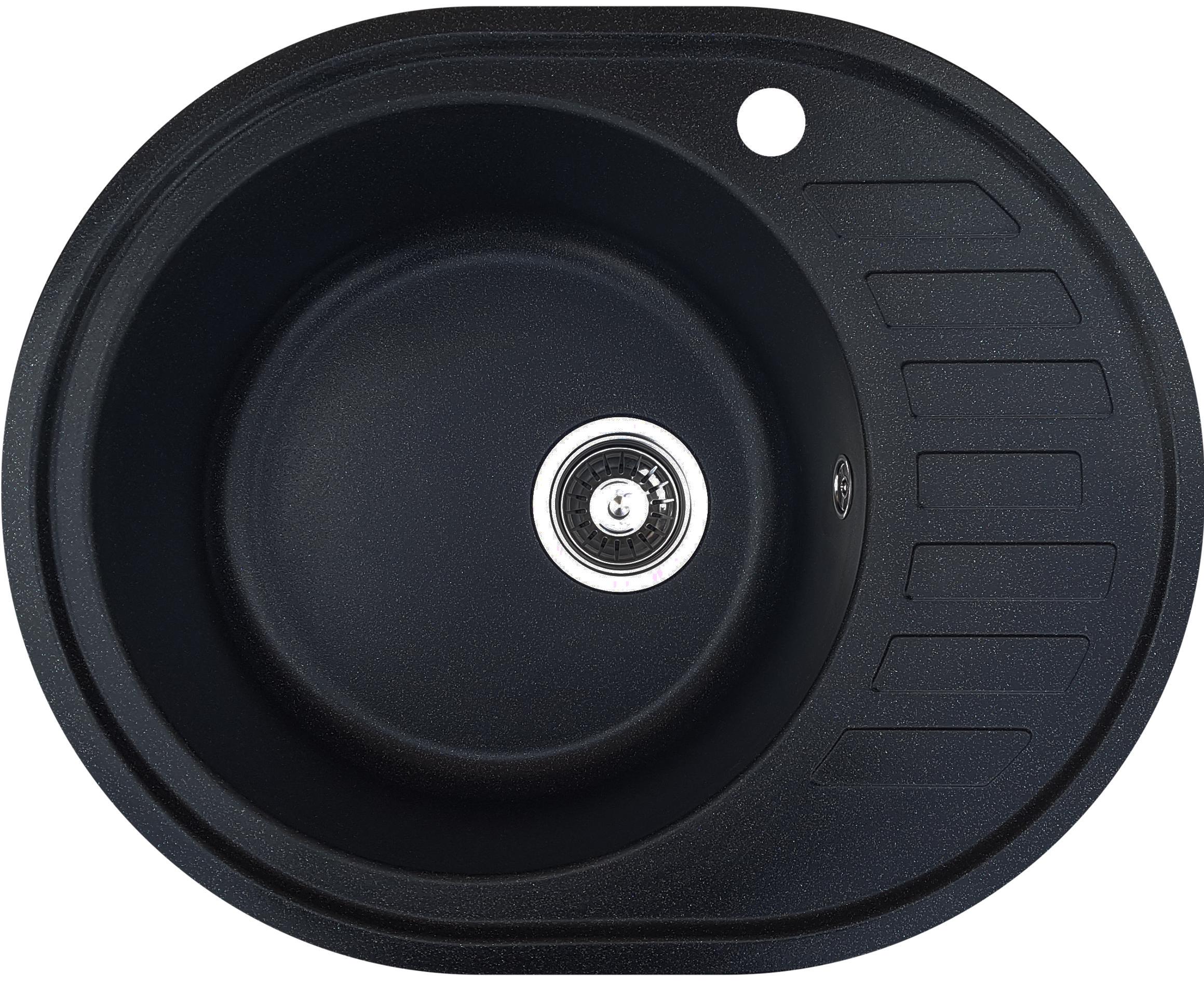 Мойка кухонная Valetti 23R 620x500 мм Черный