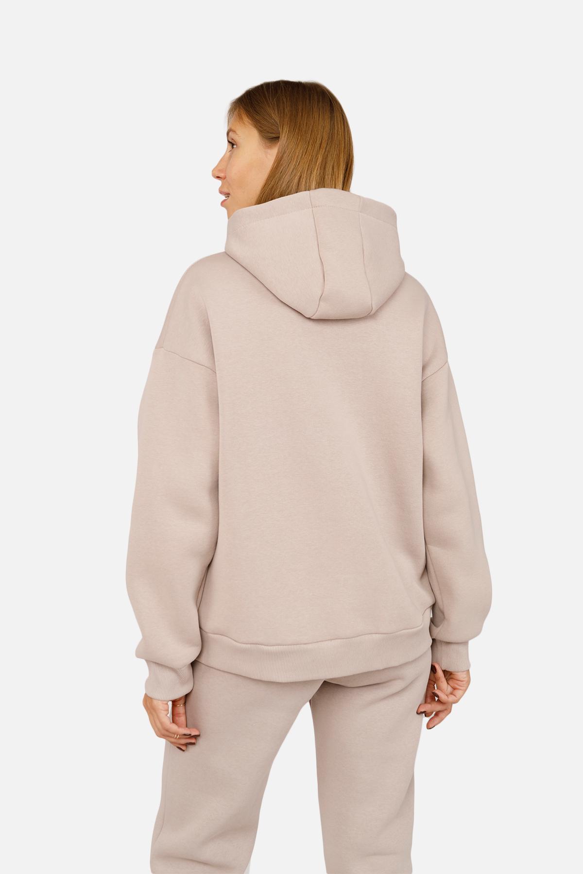 Худі жіноче ЦБ-00254549 р. 42 Бежевий (SKT001004567) - фото 4 Худі жіноче ЦБ-00254549 р. 42 Бежевий (SKT001004567) - фото 4