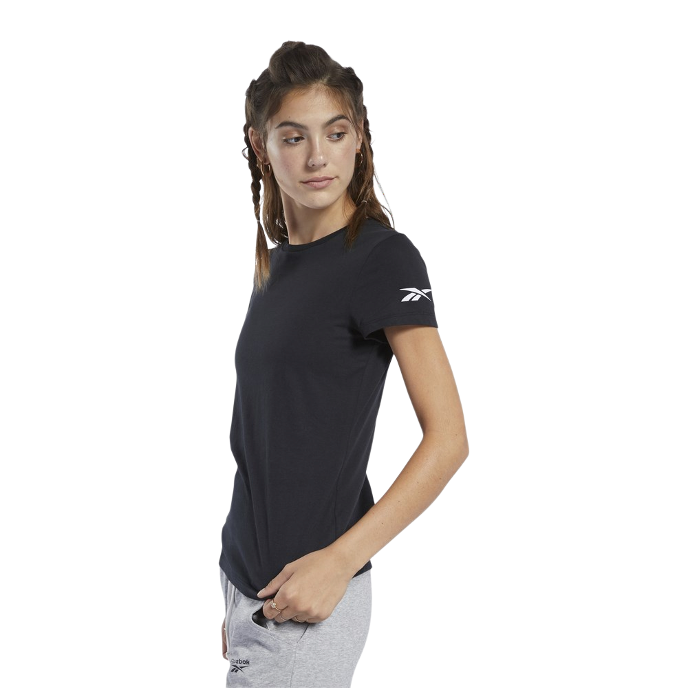 Футболка жіноча Reebok WOR COMM Tee FQ6641 XS Чорний - фото 3