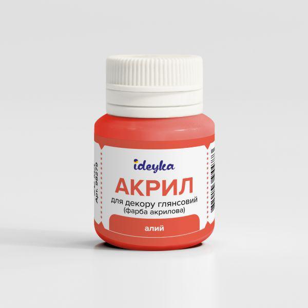 Акриловая краска Ideyka Красный (98279)