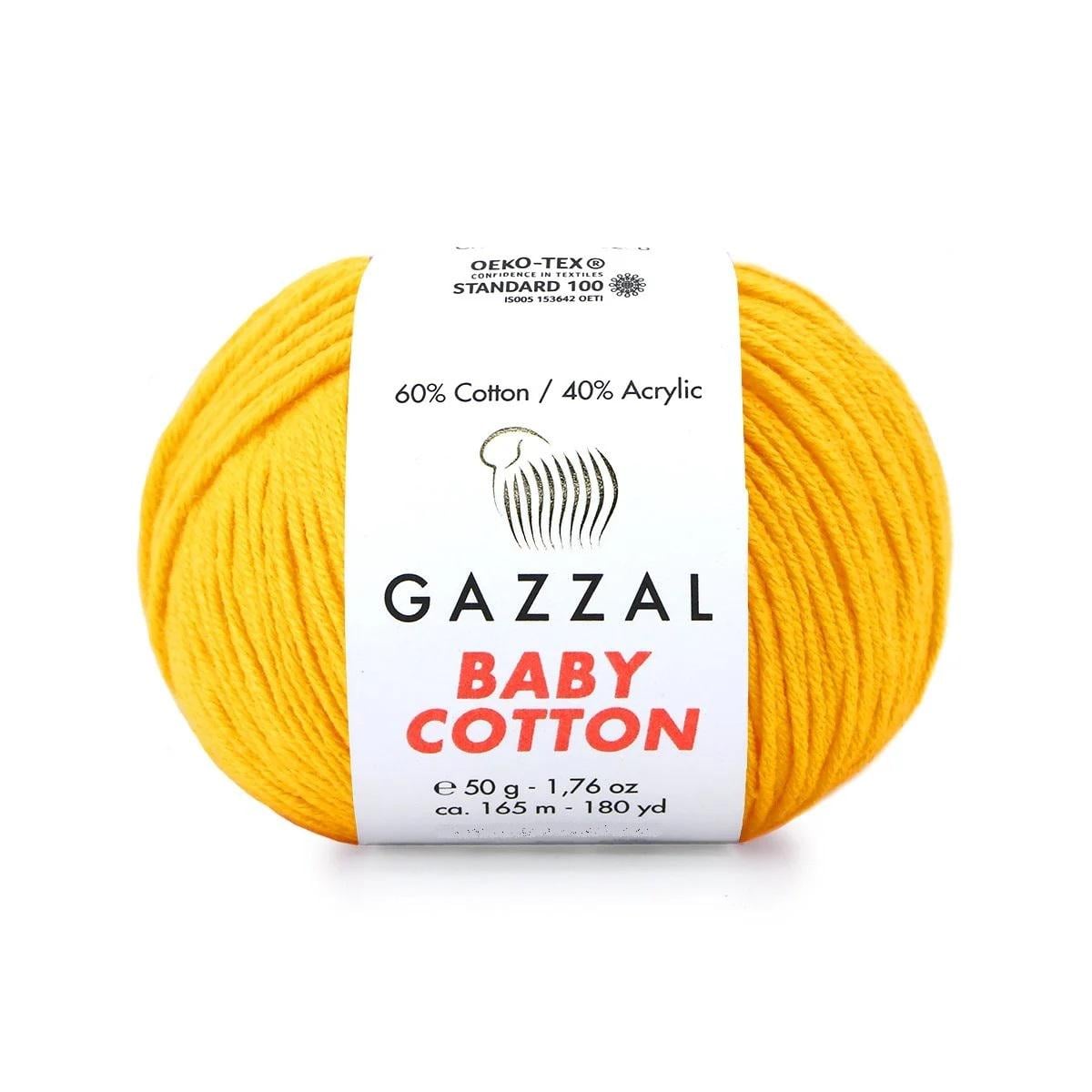 Пряжа Gazzal BabyCotton 3417 Пряжа Gazzal BabyCotton 3417