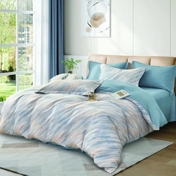 Комплект постельного белья Viluta Twill 755 полуторный сатин (1374)