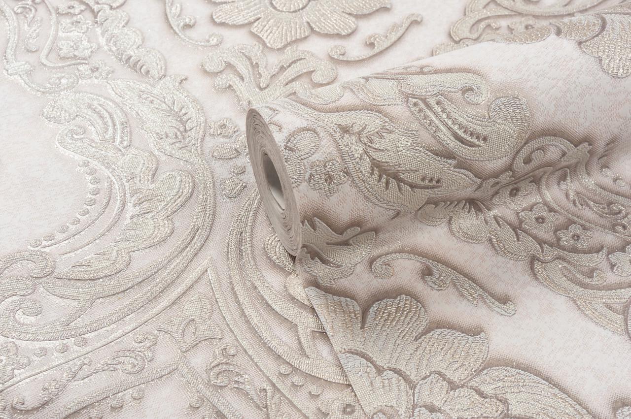 Обои флизелиновые Vinil Шарлотта ДХV-1196 Декор вспененный винил LS 1,06х10,05 м