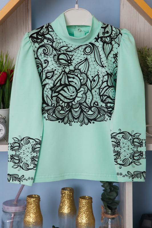 Блуза для дівчинки Носи своє Візерунок 28 см Блакитний (92 см67-036-33-v28) Блуза для дівчинки Носи своє Візерунок 28 см Блакитний (92 см67-036-33-v28)