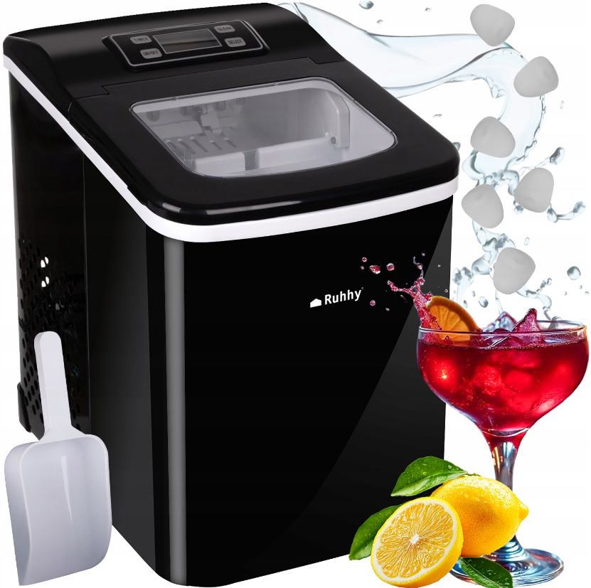 Льодогенератор Ruhhy 120 Вт 12 кг (25565) - фото 2 Льодогенератор Ruhhy 120 Вт 12 кг (25565) - фото 2