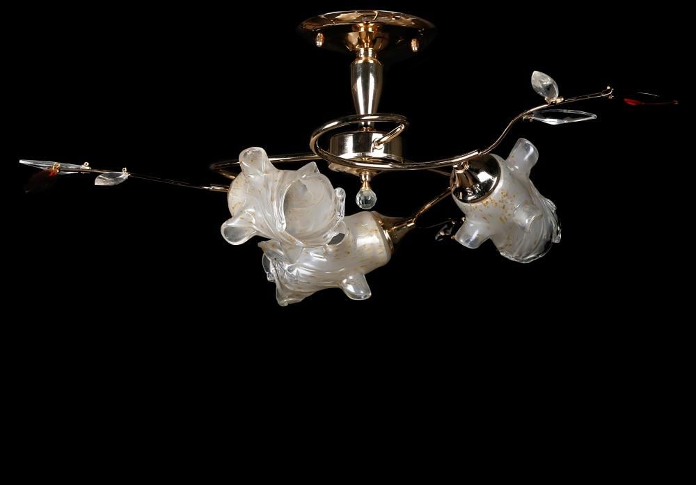 Люстра з плафонами Ray L118/3 FGD+BRN (IR005593)