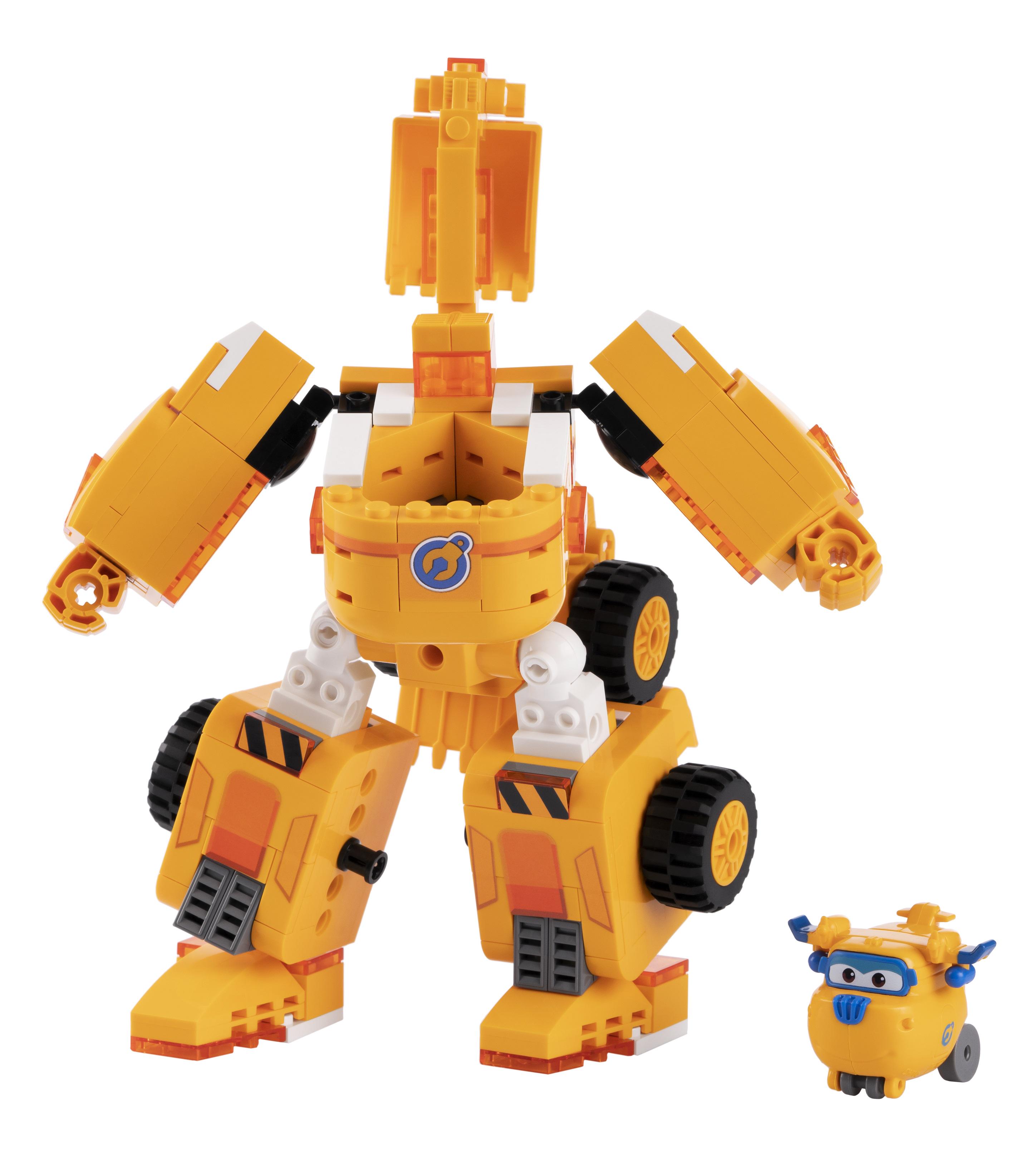 Конструктор Super Wings Small Blocks 2в1 Buildable Transforming Vehicle Donnie (EU385007) - фото 2