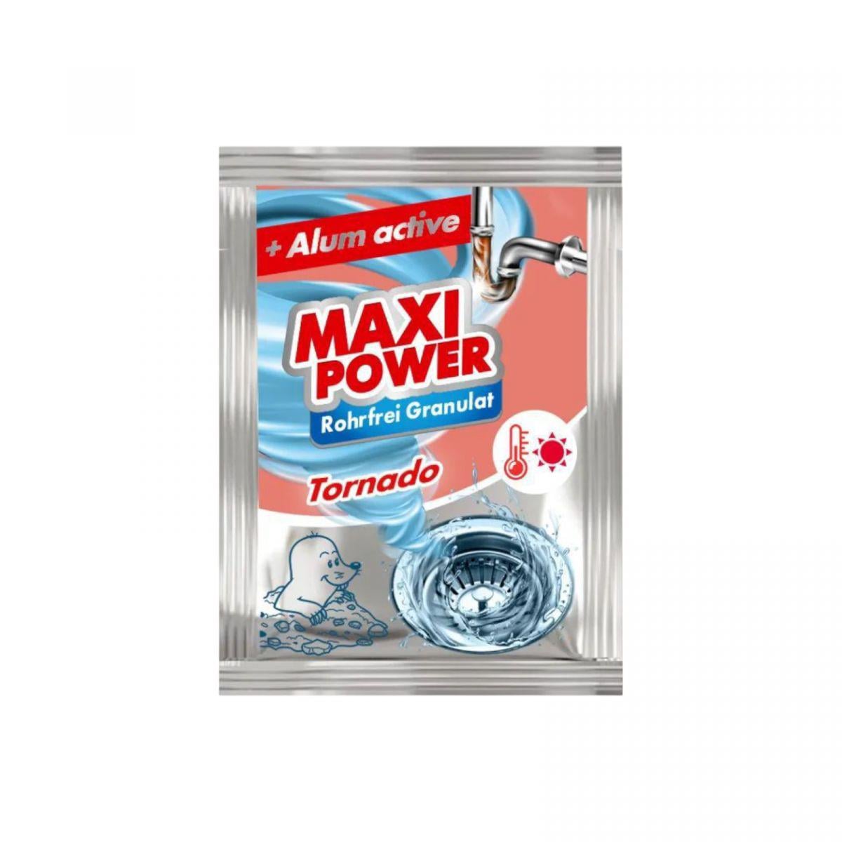 Засіб гранульований для очищення труб з теплою водою MAXI POWER 80 г (4823098413004)